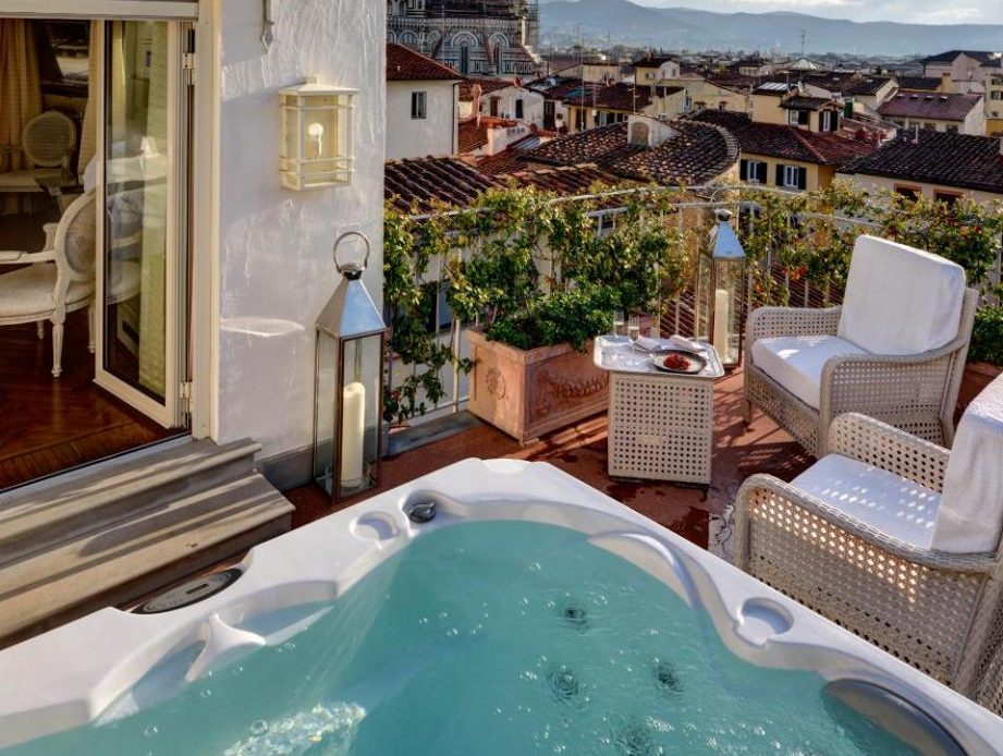 Brunelleschi Hotel Firenze con Jacuzzi Privata in Terrazza