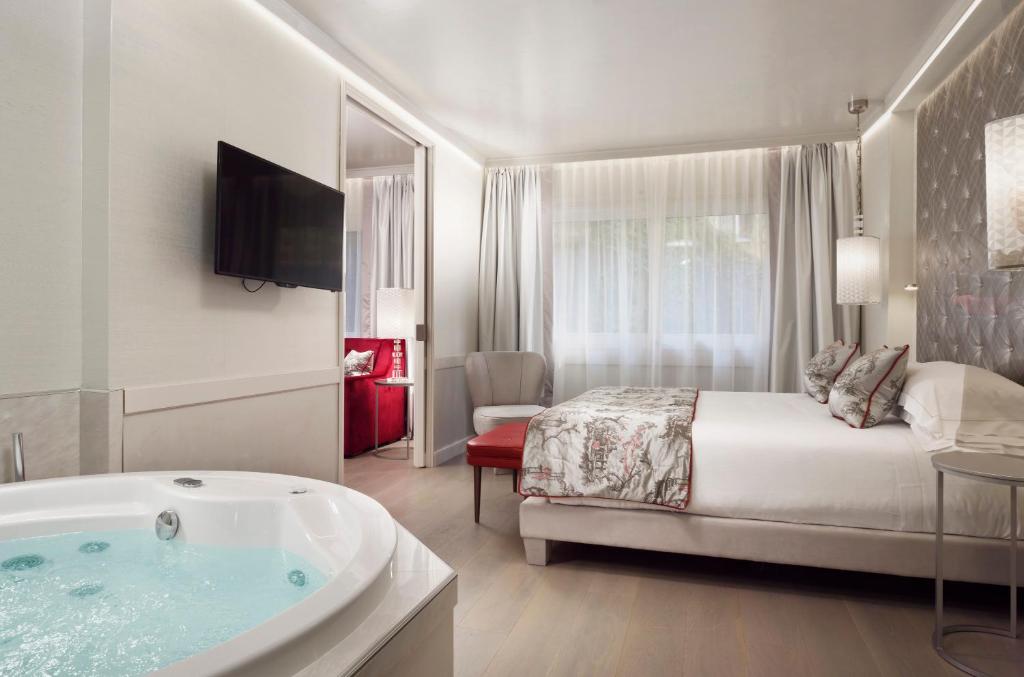 Camera con Vasca Idromassaggio Firenze Ponte Vecchio Suites & Spa