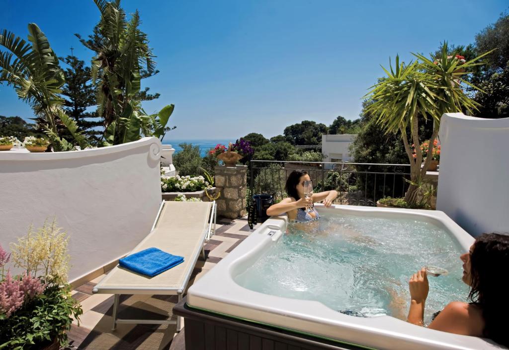 Camera Idromassaggio Hotel La Floridiana Capri