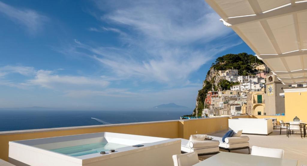 Camera Palazzo M Capri con Jacuzzi in Terrazza