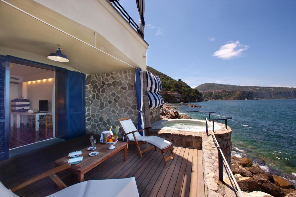 Capo la Gala Hotel&Wellness Vico Equense con Jacuzzi in Camera Vista Mare