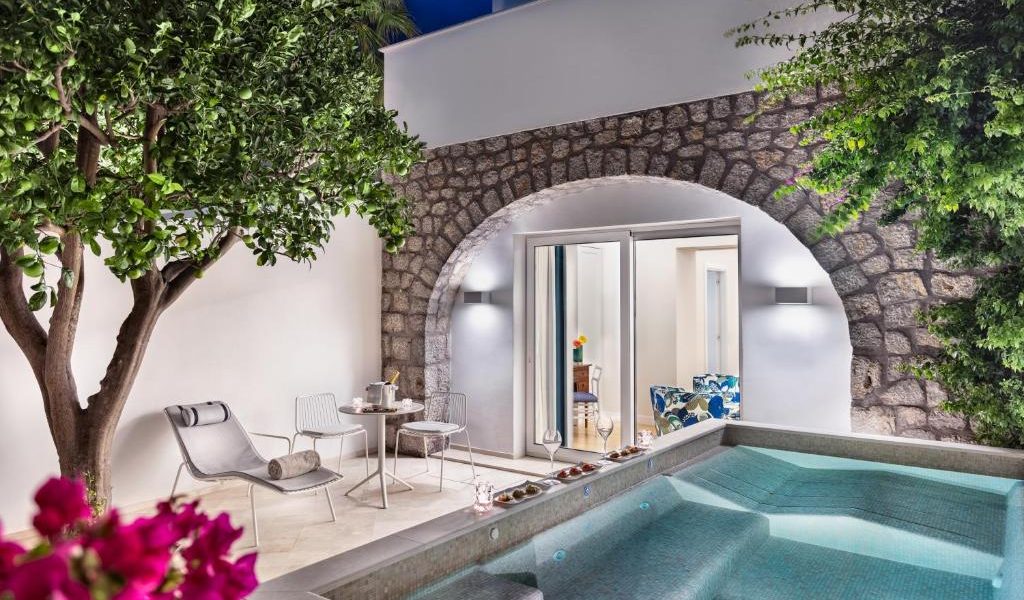 Hotel con Piscina Privata in Camera Pazziella Garden & Suites Capri