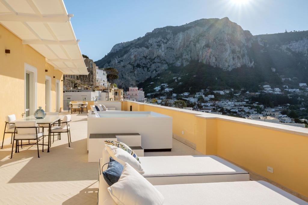 Jacuzzi in Camera Palazzo M Capri