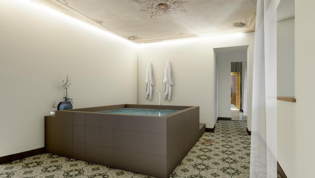Piazza Pitti Palace Firenze Residenza d'Epoca con Piscina Privata in Camera