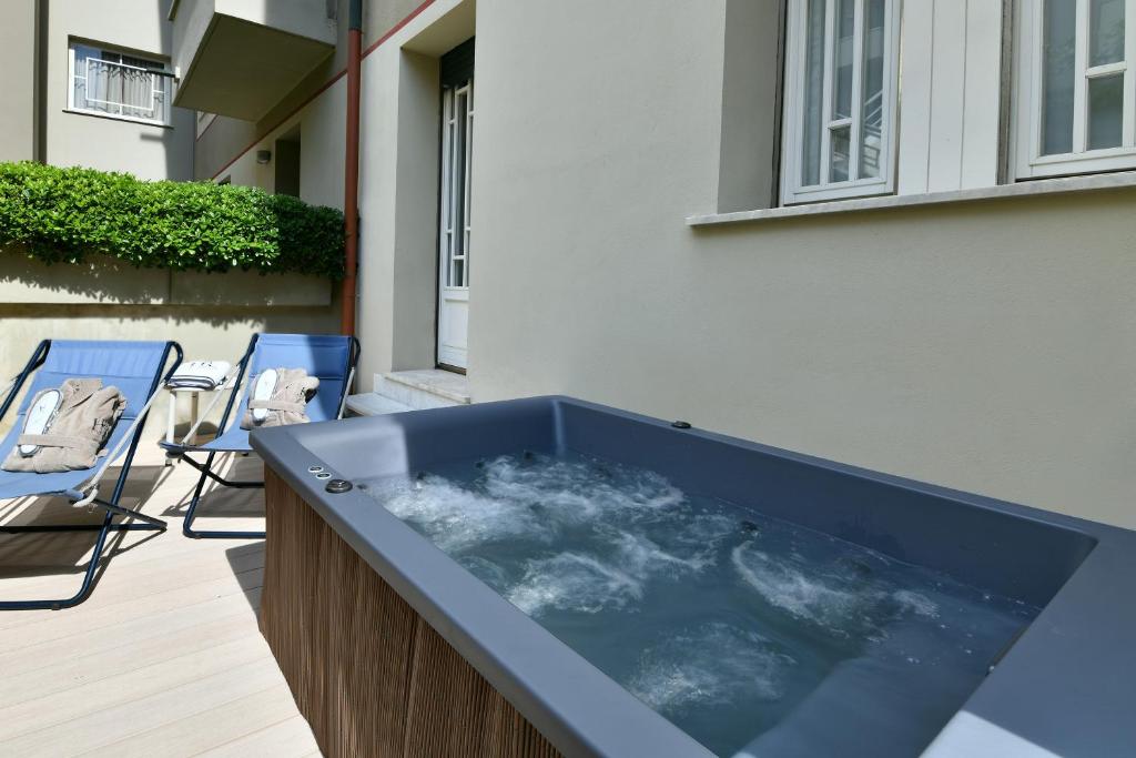 Piscina Idromassaggio in Camera Hotel Residence Esplanade Toscana