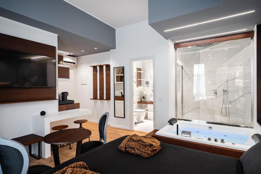 Residenze Chamur Grattacielo Palermo con Idromassaggio in Camera