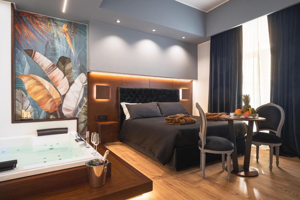 Residenze Chamur Grattacielo Palermo con Piscina Idromassaggio in Camera