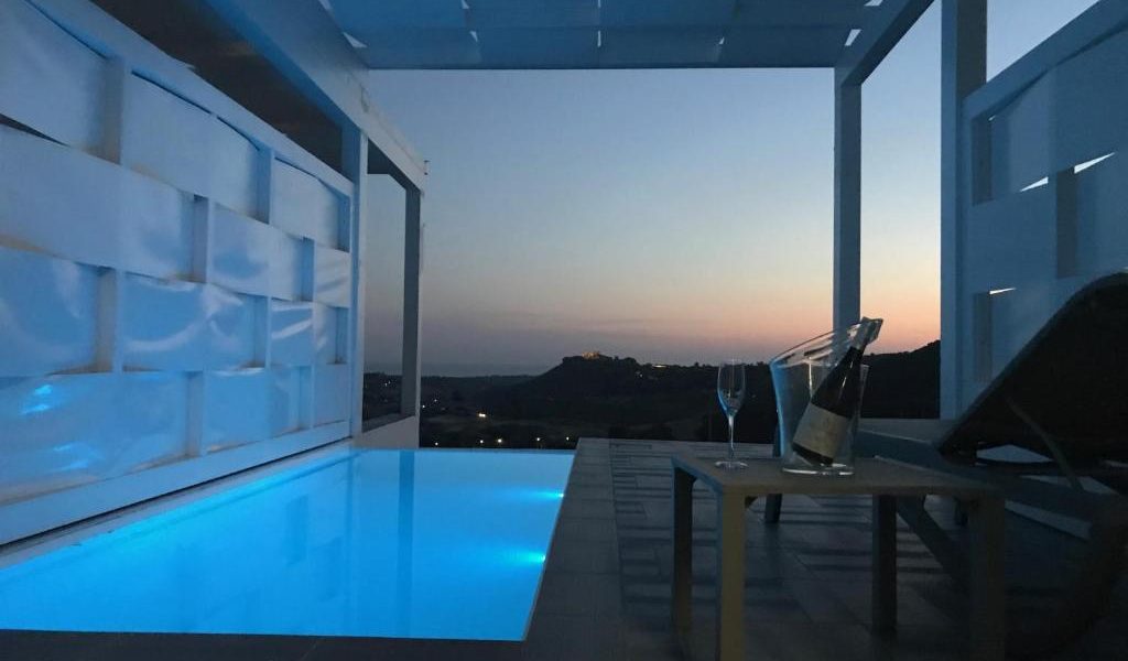 Suite Doric Eco Boutique Resort & Spa Agrigento Sicily con Piscina Privata in Terrazza Vista Mare